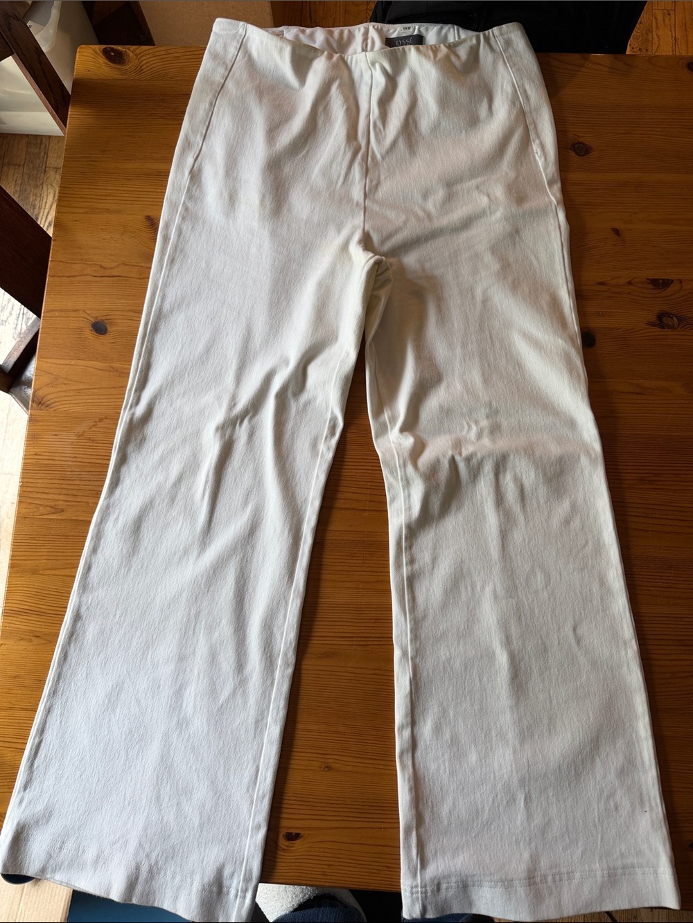 Lysse New York White Wide-Leg Women's Pants
